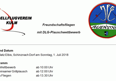 DLG & Freundschaftsfliegen 2018